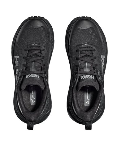 Hoka One One Challenger ATR 7 GTX Gore-Tex Men's Trail Running Shoes, Black/Black