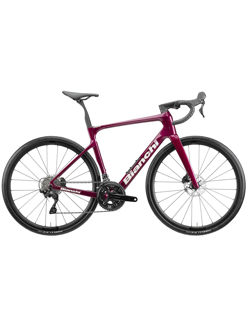 Bianchi Infinito Shimano 105 Di2 12v, 2M Deep Dive Purple/Black Glossy-Matt Logo MY26