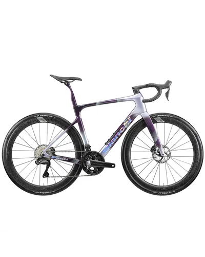 Bianchi Infinito Shimano 105 Di2 12sp, 2M Deep Dive Purple/Black Glossy-Matt Logo MY26