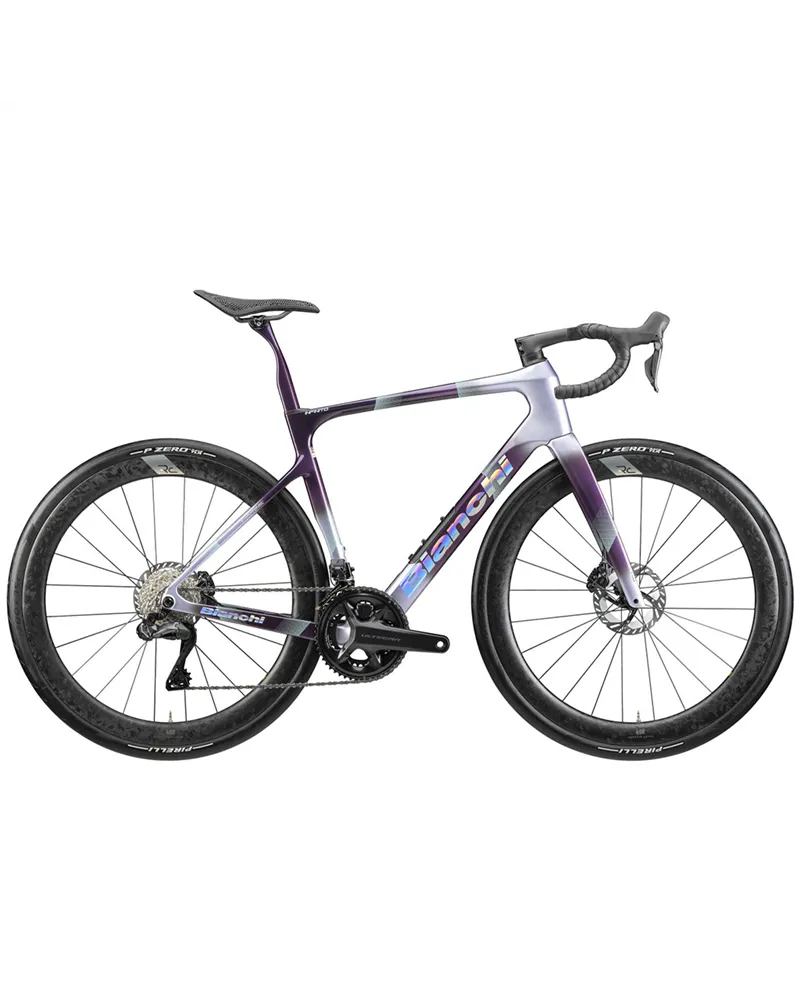Bianchi Infinito Shimano 105 Di2 12v, 2M Deep Dive Purple/Black Glossy-Matt Logo MY26