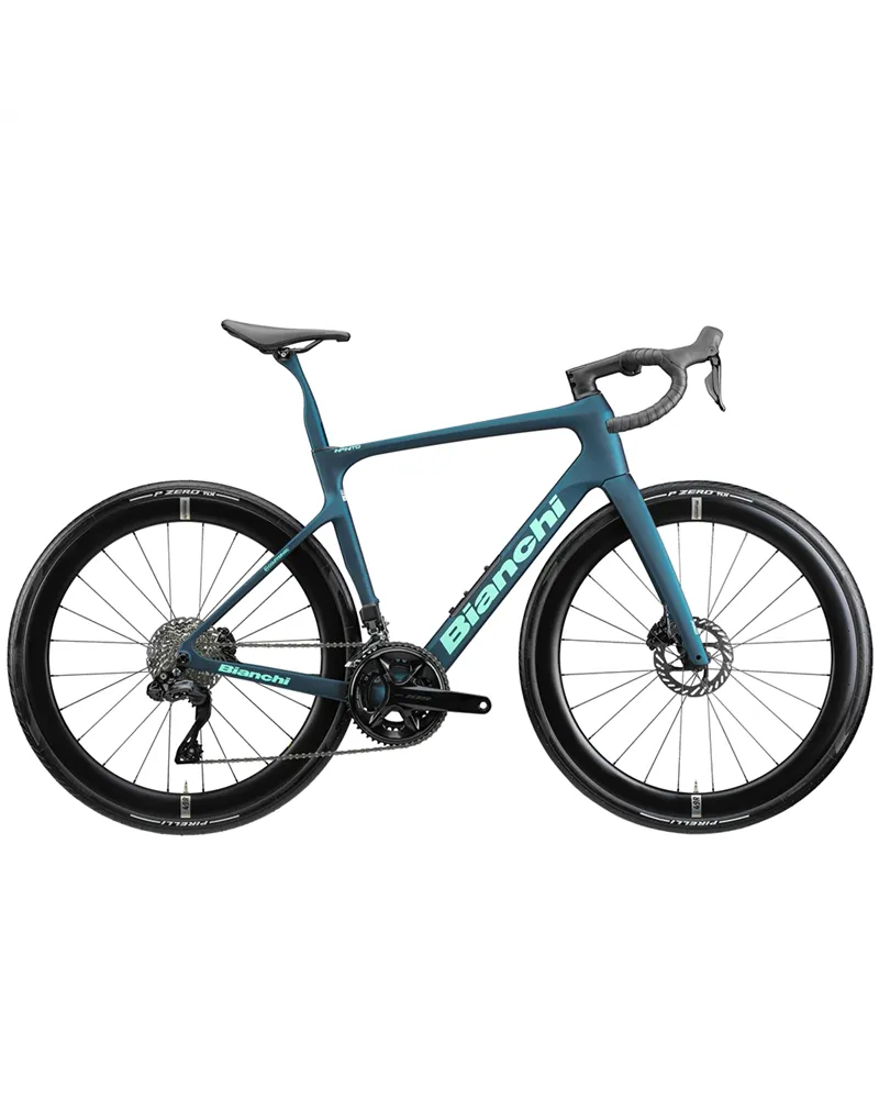 Bianchi Infinito Pro Shimano 105 Di2 12v, 8E Petrol Green/CK16 Full Satin MY26