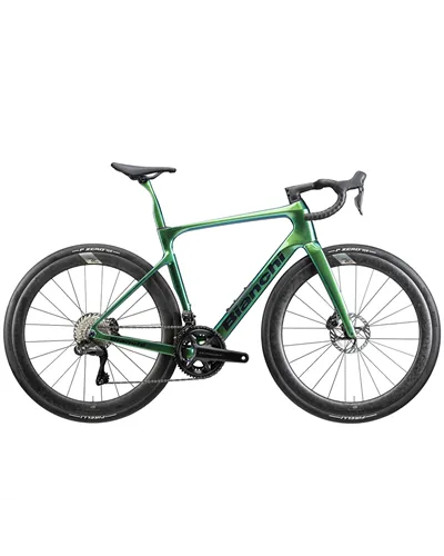 Bianchi Infinito Shimano 105 Di2 12v, 2M Deep Dive Purple/Black Glossy-Matt Logo MY26