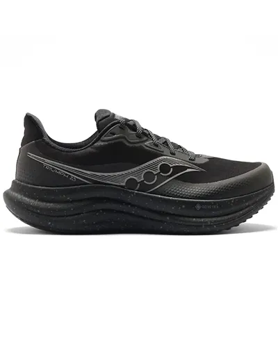 Saucony Triumph 23 GTX Gore-Tex Men's Running Shoes, Triple Black