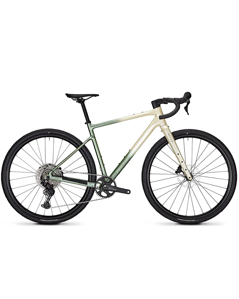Focus Atlas 6.7 Shimano Cues 9v, Champagne/Mint Grey