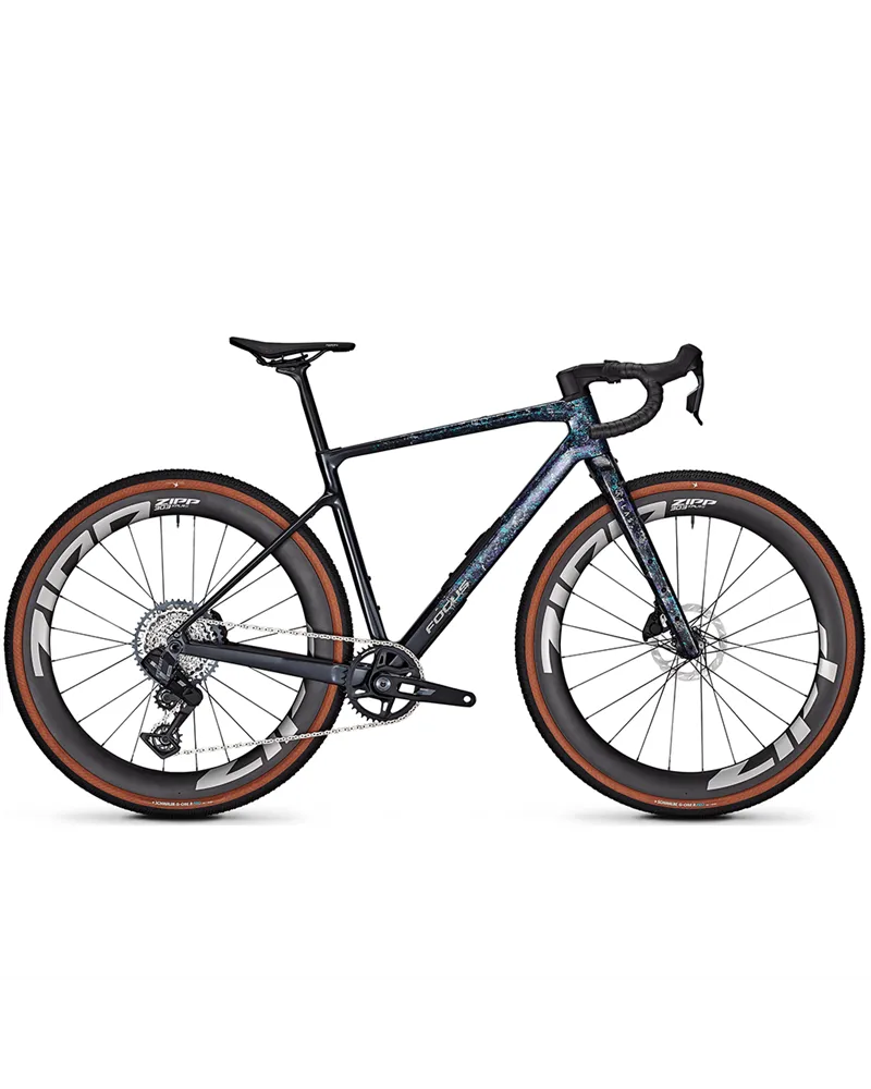 Focus Atlas 8.9 Sram Rival E1 XPLR AXS 13v, Space Clouds