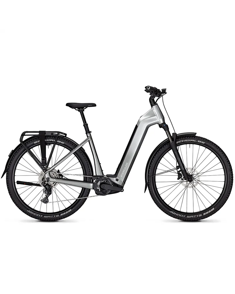 Focus Aventura² 6.7 Wave Shimano Cues 9v - Bosch Performance 540Wh, Nepal Silver/Steel Grey