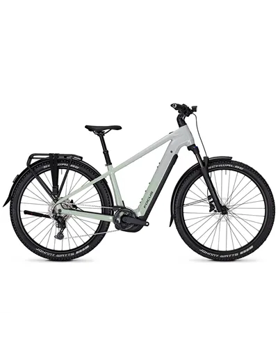 Focus Aventura² 6.7 X Diamond Shimano Cues 9v - Bosch Performance CX 800Wh, Light Grey/Sky Grey