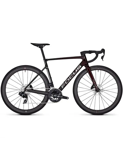 Focus Izalco Max 8.9 Sram Rival AXS E1 12v, Red Tinted/Black Metallic