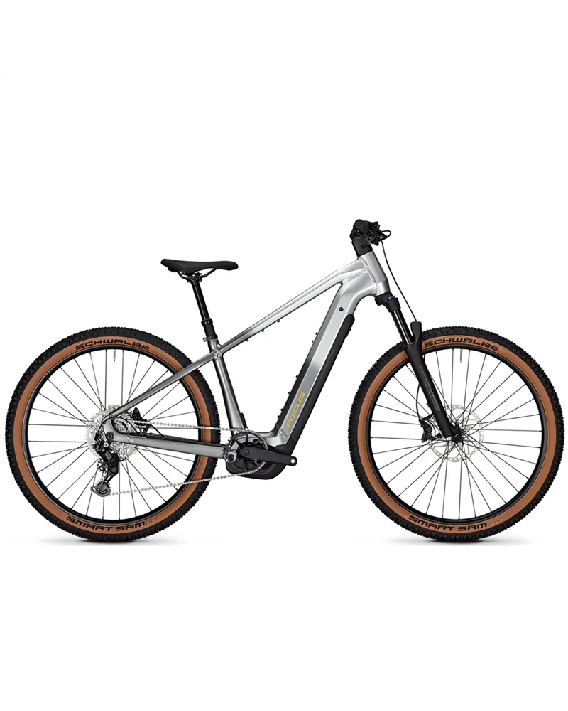 Focus Jarifa² 6.7 Shimano Cues 9v - Bosch Performance 600Wh, Nepal Silver/Steel Grey