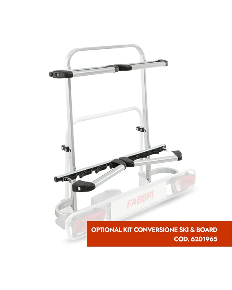 Fabbri Set Exclusive Ski & Board - Towbar Bike Racks
