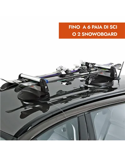 Fabbri Husky Ski & Board - Magnetic Ski Racks