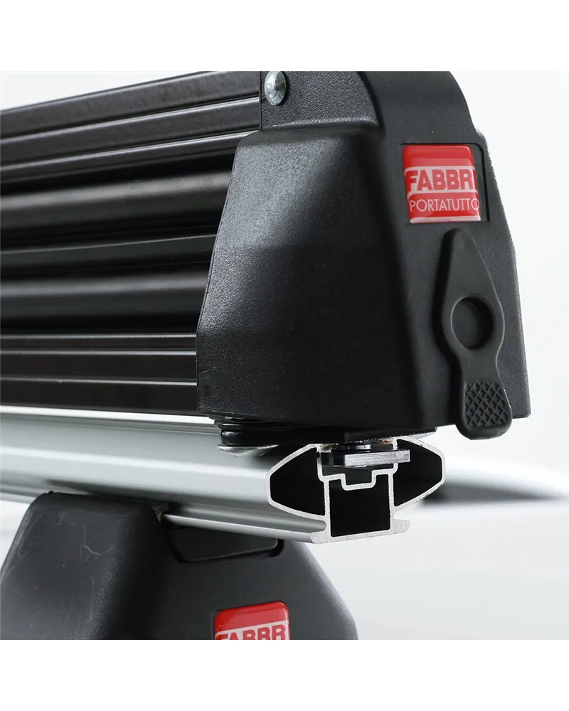 Fabbri Aluski - “T" Rail Adapter - Roof Bars Ski Racks