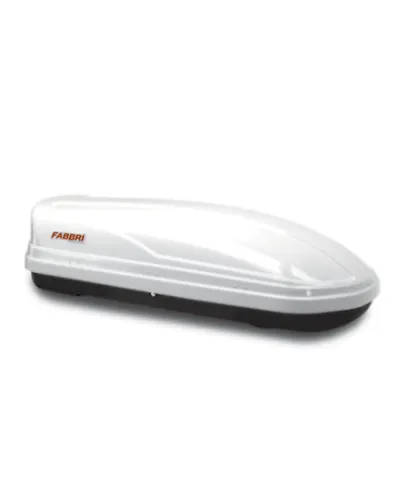 Fabbri Box Supernova 450 - White Glossy - Car Roof Boxes