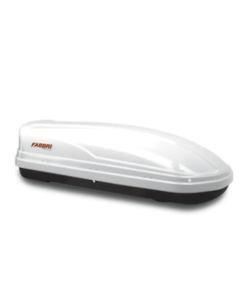 Fabbri Box Supernova 450 - White Glossy - Car Roof Boxes