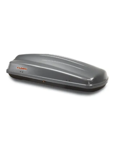 Fabbri Box Nova 430 - Grey Glossy - Car Roof Boxes