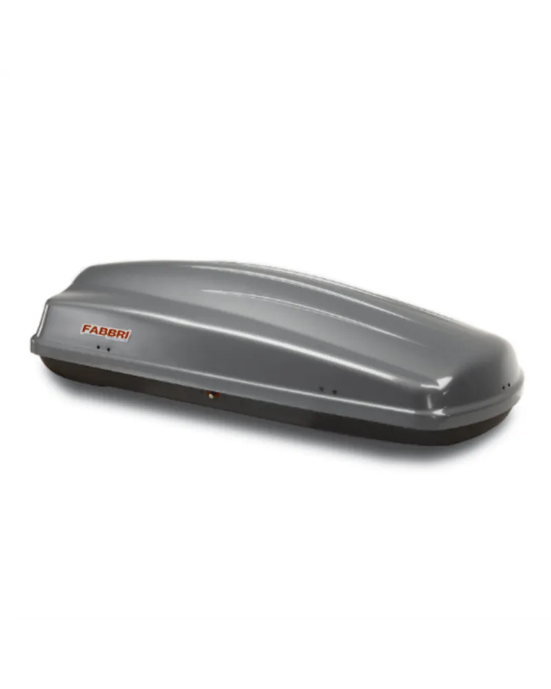 Fabbri Box Nova 430 - Grey Glossy - Car Roof Boxes