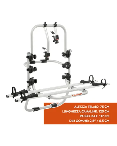 Fabbri Bici OK Elettrobike 75 - Hatchback Bike Racks