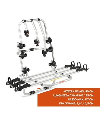 Fabbri Bici OK MTB 90 - Hatchback Bike Racks