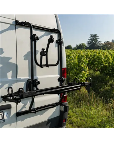 Fabbri Bici OK MTB Van/2 Ducato/Jumper/Boxer - Black - Hatchback Bike Racks