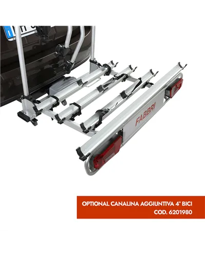Fabbri Bici Exclusive Deluxe 3 Sp.13 - Towbar Bike Racks