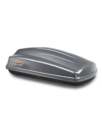 Fabbri Box Nova 340 - Grey Glossy - Car Roof Boxes