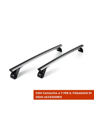 Fabbri Alu Viva 6 142 Standard Roof - Roof Bars