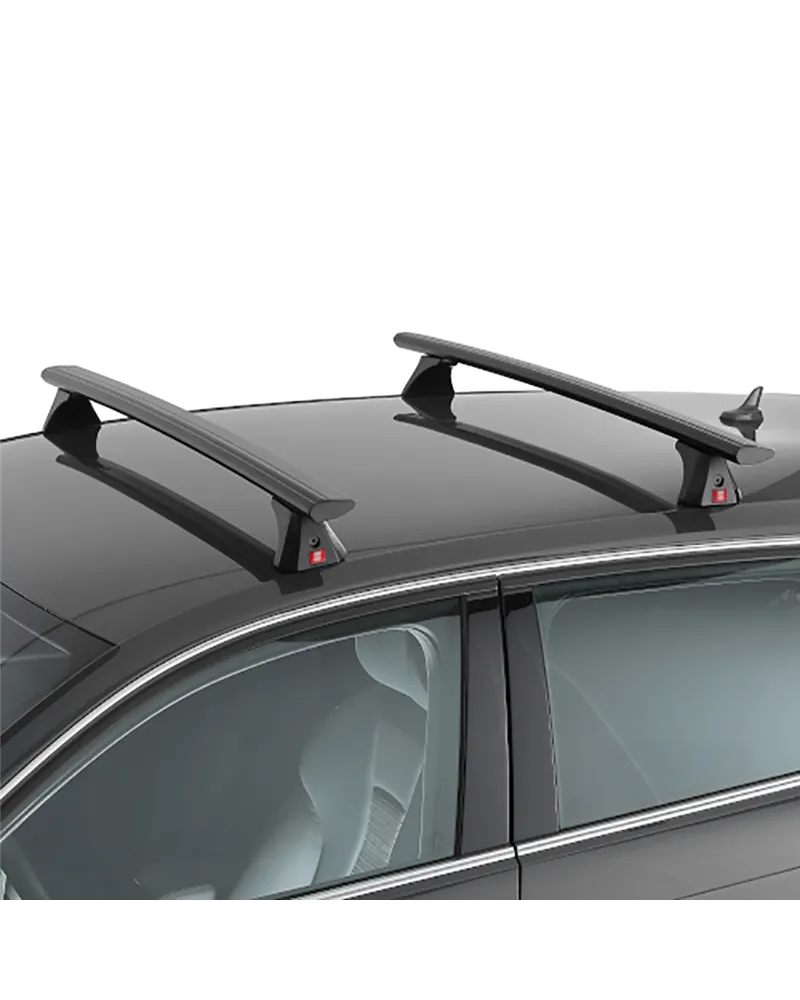 Fabbri Viva 12 L=1260 Standard Roof - Black - Roof Bars