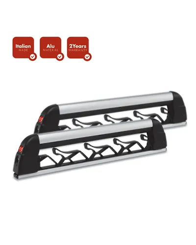 Fabbri Aluski & Board Universale 3 - Portasci per Barre