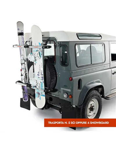 Fabbri Gringo Ski & Board - Ski Racks Rear Wheel 