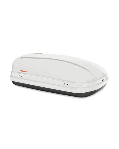 Fabbri Box Supernova 360 - White Glossy - Car Roof Boxes