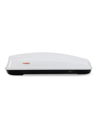 Fabbri Box Nova 430 - White Glossy - Car Roof Boxes