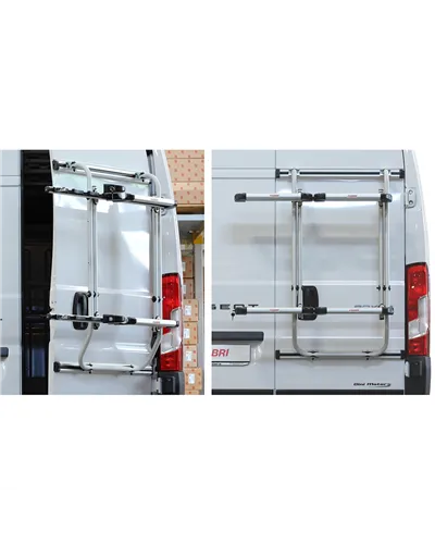 Fabbri Double-Door Van Ski Rack - Alu - Ski Racks Van
Ducato/Jumper/Boxer 2006 + - Ski Racks Van