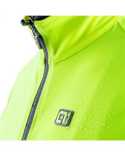 Alè Klimatik Racing Men's Waterproof Cycling Jacket, Fluo Yellow