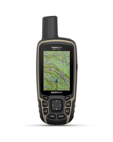 Garmin GPSMAP 65 Touchscreen Multi-band/GNSS GPS with TopoActive Europe