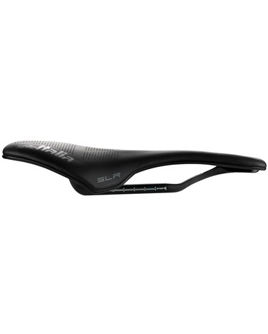 Selle Italia Bicycle Saddle SLR Boost Kit Carbon Superflow, Black