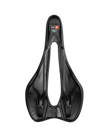 Selle Italia Bicycle Saddle SLR Boost Kit Carbon Superflow, Black