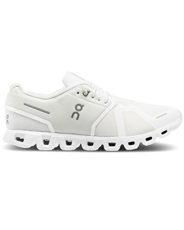 On Cloud 5 Men's Running Shoes, Undyed-White/White