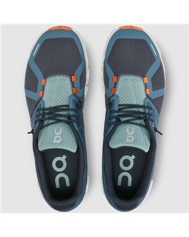 On Cloud 5 Push Men's Running Shoes, Dust/Ink
