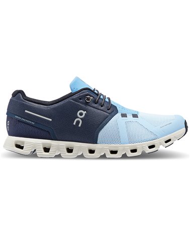 On Cloud 5 Men's Running Shoes, Midnight/Chambray
