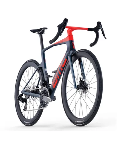 BMC Teammachine R 01 Three Sram Force AXS 12v, Deep Sea/Neon Red MY26