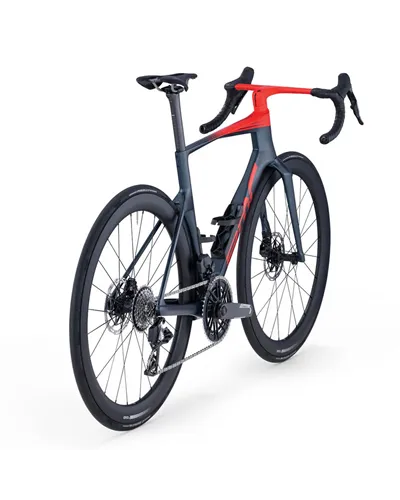 BMC Teammachine R 01 Three Sram Force AXS 12v, Deep Sea/Neon Red MY26