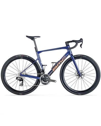 BMC Roadmachine 01 One Sram Red AXS 12sp, Metallic Blue Carbon MY26