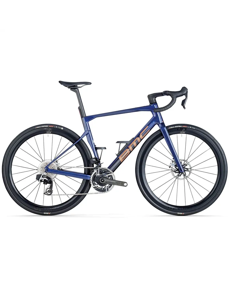 BMC Roadmachine 01 One Sram Red AXS 12v, Metallic Blue Carbon MY26