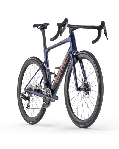BMC Roadmachine 01 One Sram Red AXS 12v, Metallic Blue Carbon MY26