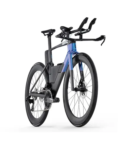 BMC Speedmachine 01 Two Sram Force AXS 12sp, Carbon/Caribic Blue MY26
