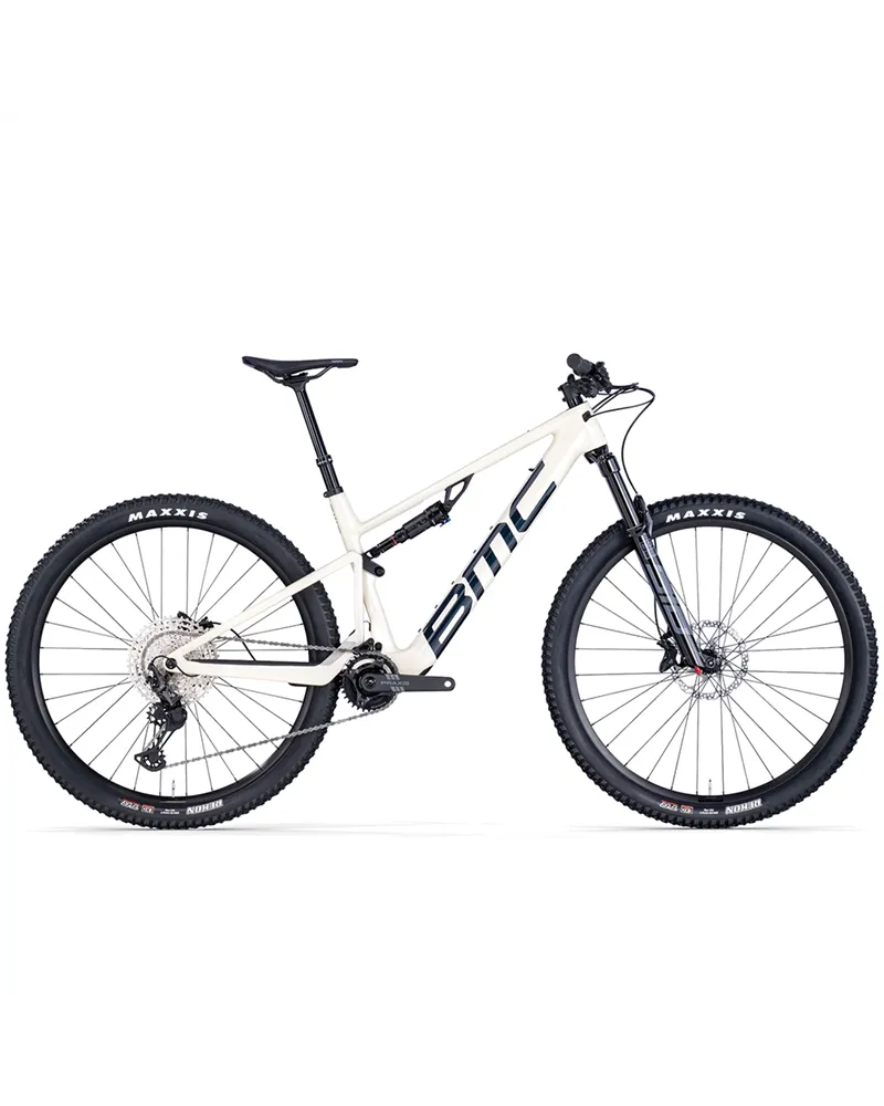 BMC Fourstroke AMP LT Two e-MTB Shimano XT 12sp - TQ-HPR 360Wh, Pearl White MY26