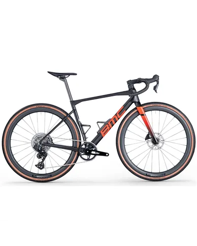 BMC Kaius 01 Four Sram Rival XPLR AXS 13v, Black/Neon Red MY26