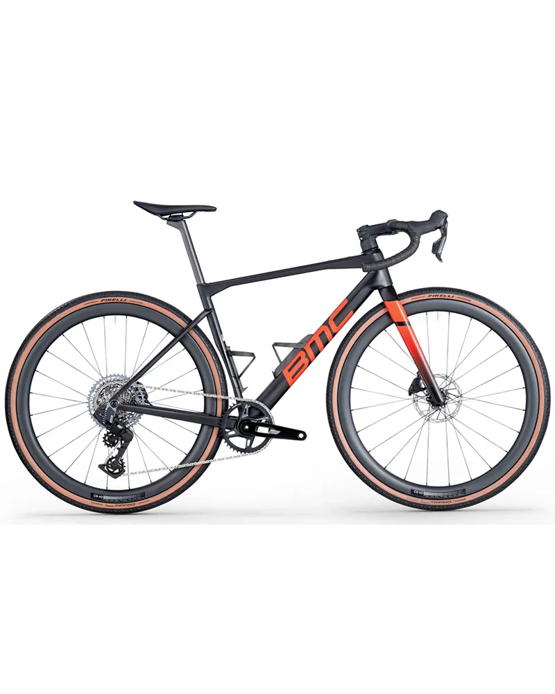 BMC Kaius 01 Four Sram Rival XPLR AXS 13v, Black/Neon Red MY26