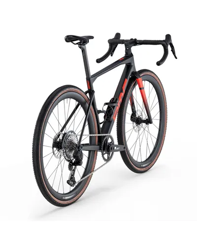 BMC Kaius 01 Four Sram Rival XPLR AXS 13v, Black/Neon Red MY26