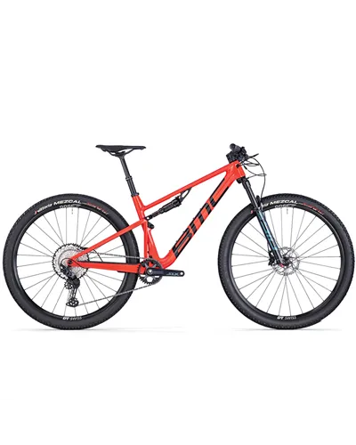 BMC Fourstroke 01 Three Shimano SLX 12sp, Neon Red MY26